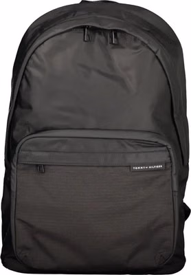 Nero Polyester Men Backpack