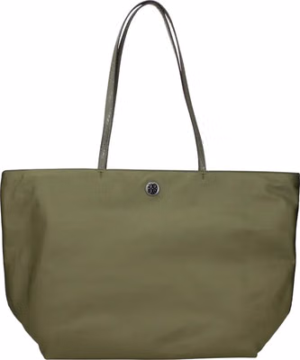 Green Fabric Shoulder Bag