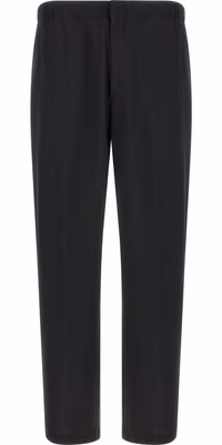 Black Virgin Wool Dress Pants