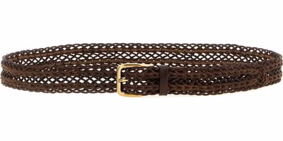 Brown Calfskin Belt