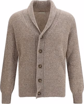 Beige Wool Oves Aries Cardigan