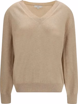 Beige Cashmere Sweater