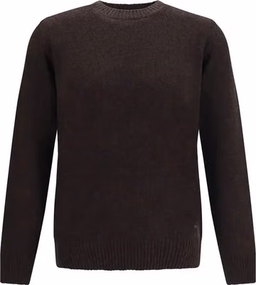 Brown Wool Oves Aries Sweatshirt