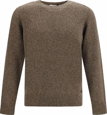 Brown Wool Oves Aries Sweatshirt