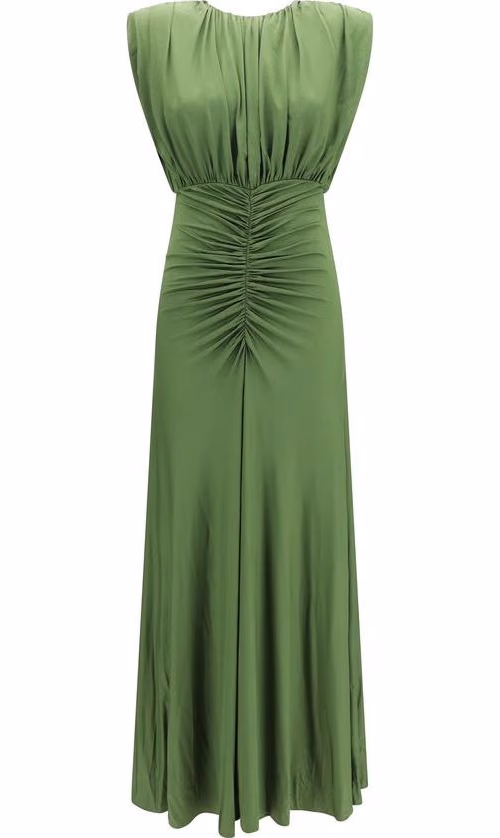 Self-Portrait Bicolor Viscose Casual Dress