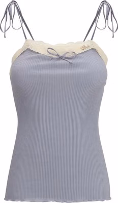 Blue Cashmere T-Shirt