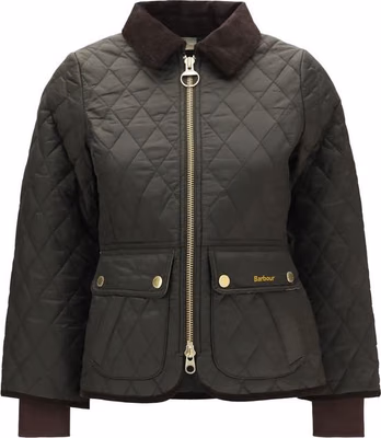 Bicolor Polyamide Full-Length Jacket
