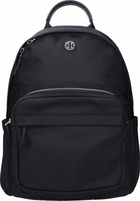 Black Nylon Backpack