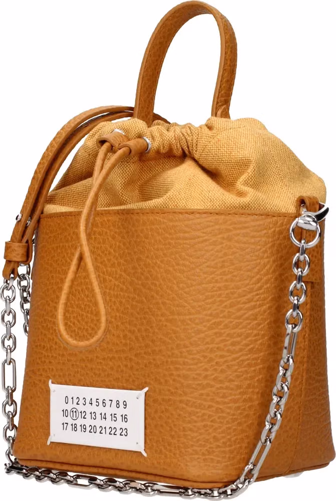 Maison Margiela Brown Leather Handbag