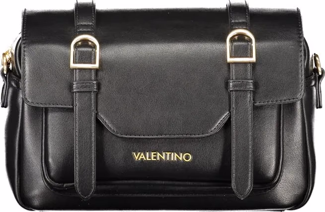 Mario Valentino Black Polyurethane Women's Bag