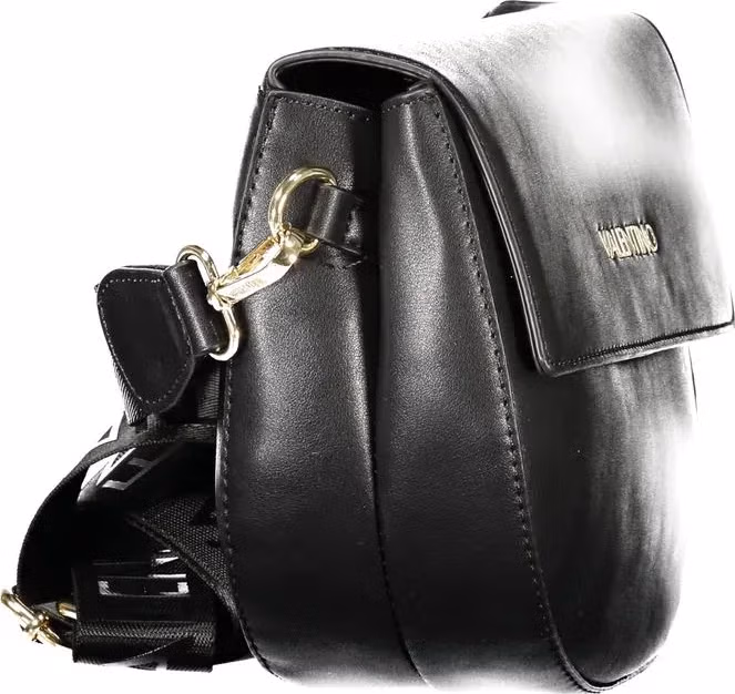 Mario Valentino Black Polyurethane Women's Bag