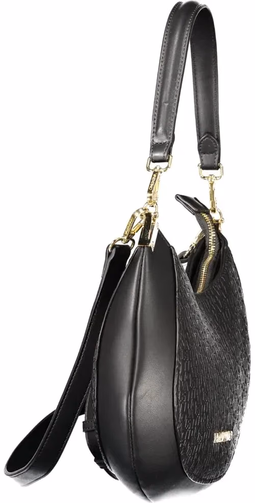 Mario Valentino Black Polyurethane Women's Bag