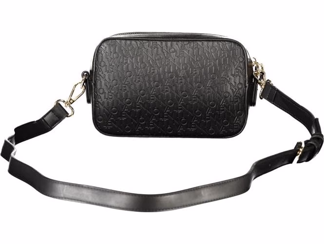 Mario Valentino Black Polyurethane Women's Bag