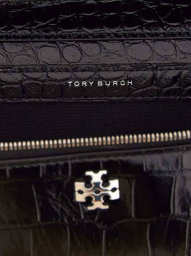 Tory Burch Black Lamb Leather Crossbody Bag