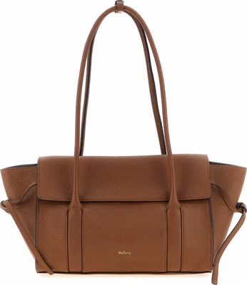 Brown Calfskin Shoulder Bag