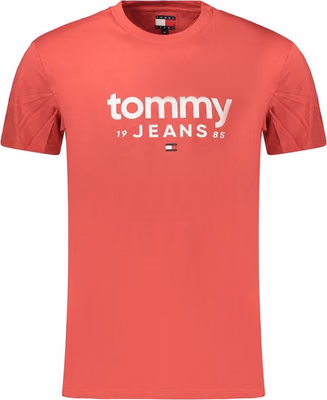 Red Cotton Men's T-Shirt