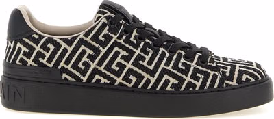 Bicolor Cotton Low Top Sneakers