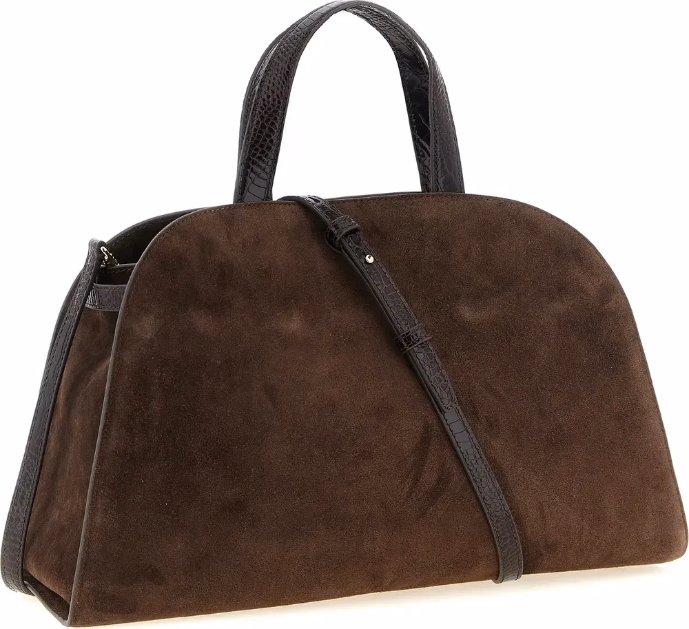 Tory Burch Brown Bovine Leather Crossbody Bag