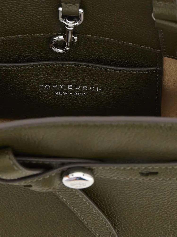 Tory Burch Brown Cowhide Crossbody Bag