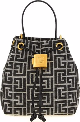 Bicolor Polyester Handbag