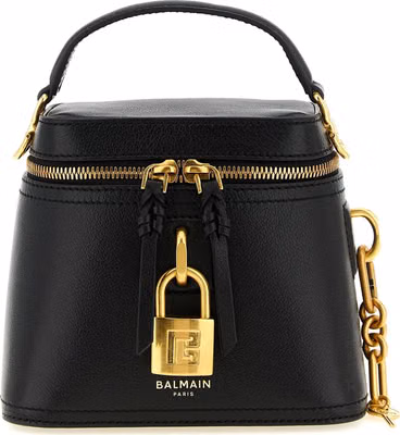 Black Buffalo Leather Handbag