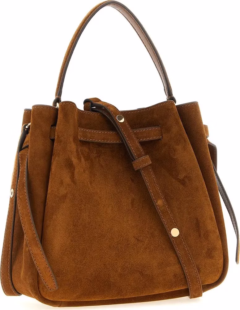 Tory Burch Brown Bovine Leather Crossbody Bag