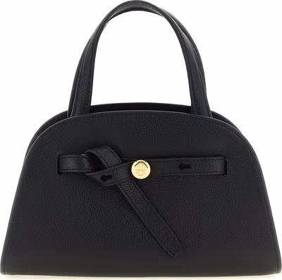 Black Cowhide Crossbody Bag