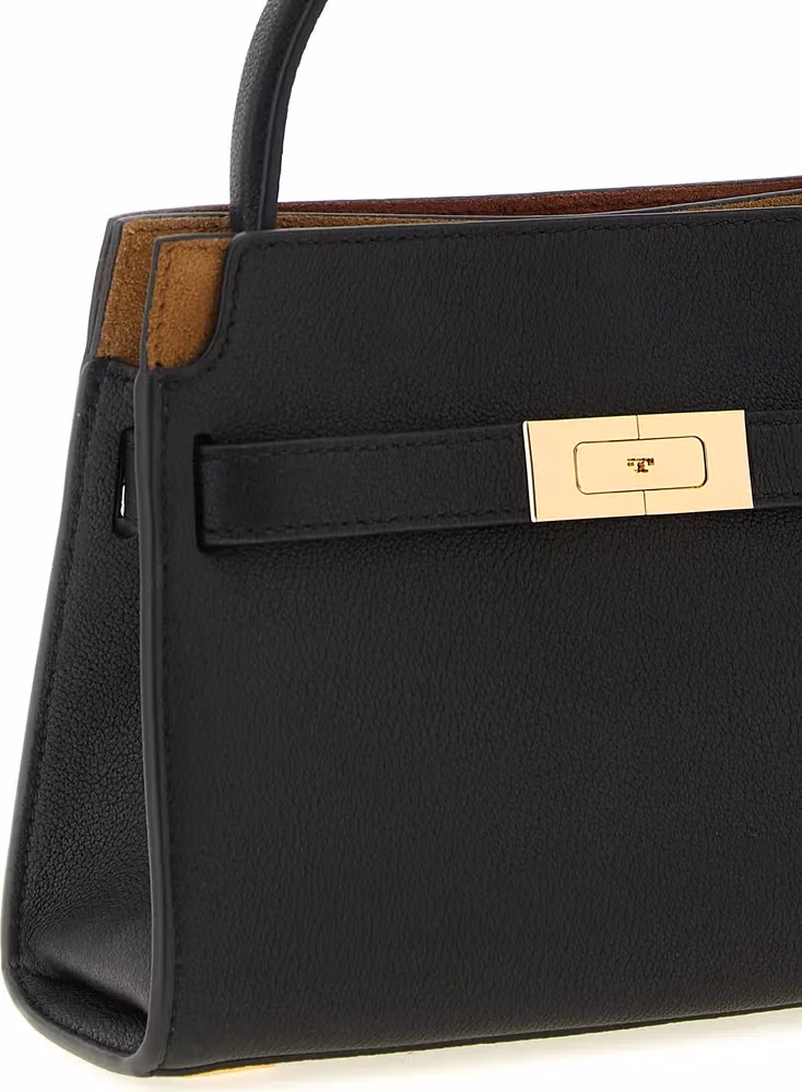 Tory Burch Black Lambskin Crossbody Bag