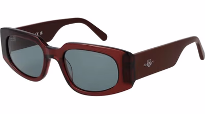 Burgundy Acetate Sunglasses