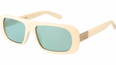 Beige Acetate Sunglasses