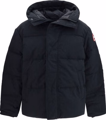 Black Recycled Polyester Parka