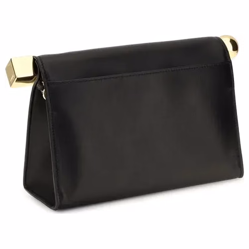 Jacquemus Black Lamb Ovis Aries Aries Shoulder Bag