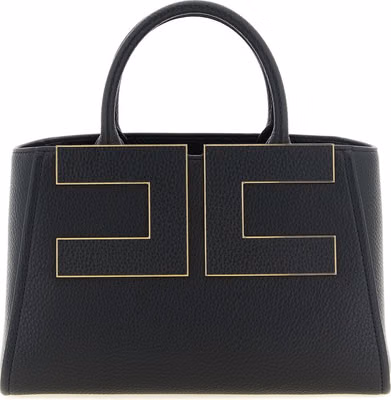 Black Polyester Tote Bag