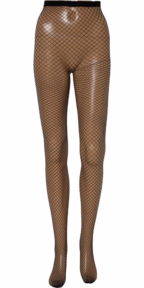 Dolce & Gabbana Black Fishnet Nylon Tights Stocking Pantyhose Socks