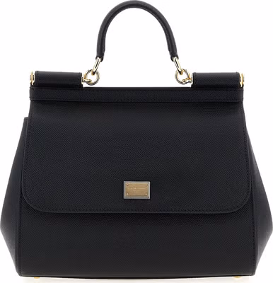 Black Calfskin Handbag