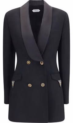 Black Wool Oves Aries Blazer