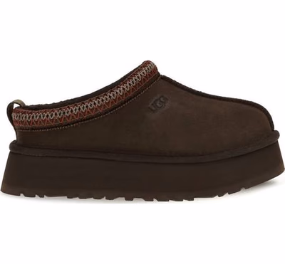 Brown Suede Leather Mules