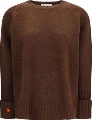 Brown Wool Oves Aries Sweatshirt
