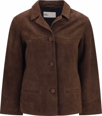 Brown Goatskin Leather Jacket