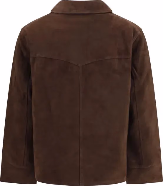Tory Burch Brown Goatskin Leather Jacket