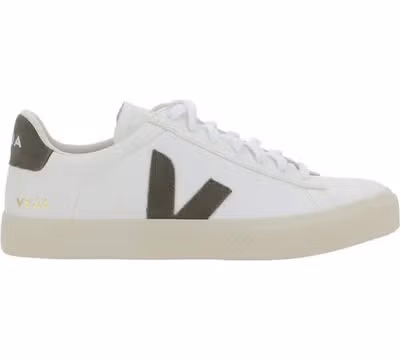 White Calf Leather Bos Taurus Low Top Sneakers