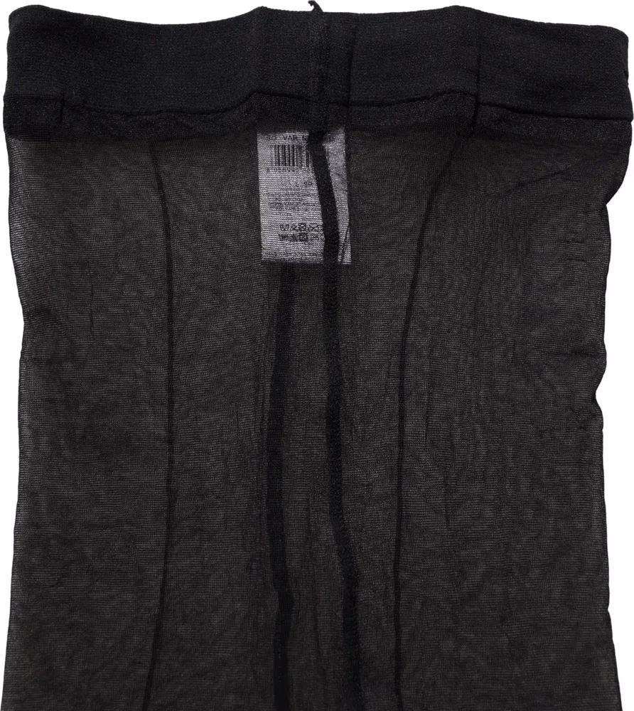 Dolce & Gabbana Black Nylon Tights Stocking Pantyhose Socks
