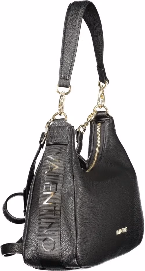 Mario Valentino Black Polyurethane Womens Bag