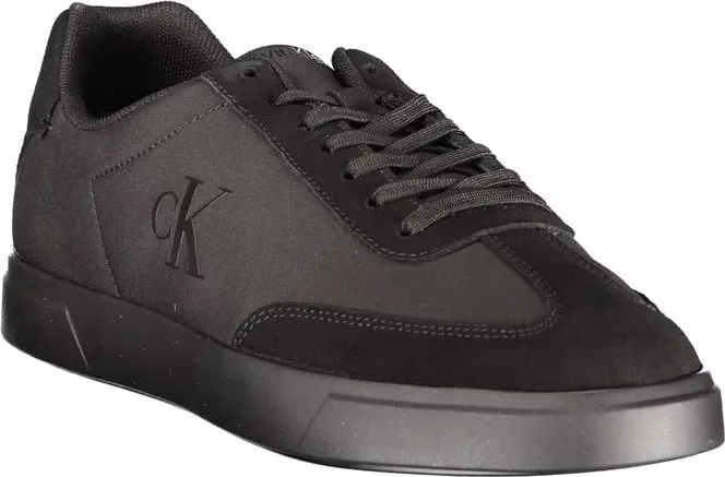 Calvin Klein Black Polyester Men's Sneaker
