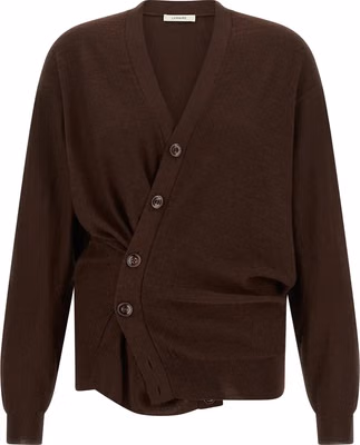 Bordeaux Wool Cardigan