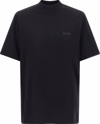 Black Cotton T-Shirt