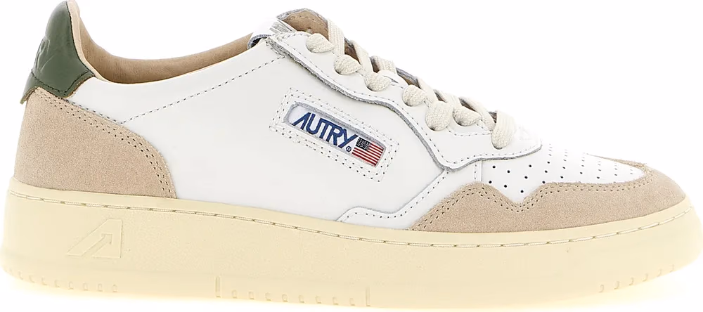 Autry Multicolor Cowhide Low Top Sneakers