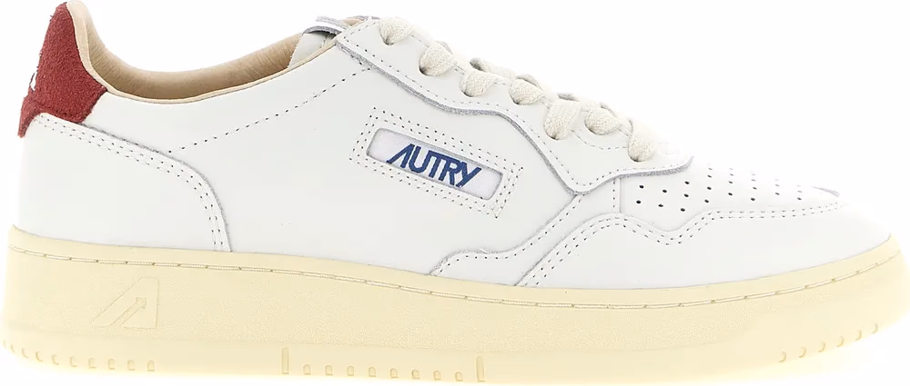 Autry Bordeaux Cowhide Athletic Sneakers
