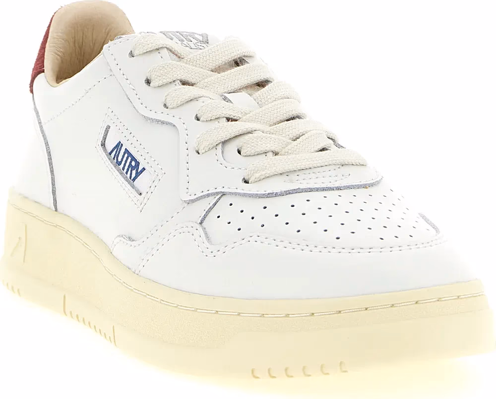 Autry Bordeaux Cowhide Athletic Sneakers