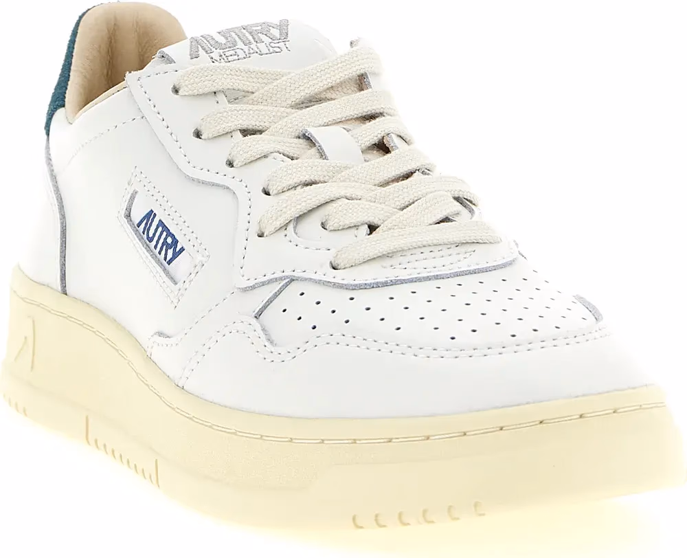 Autry Bicolor Cowhide Low Top Sneakers